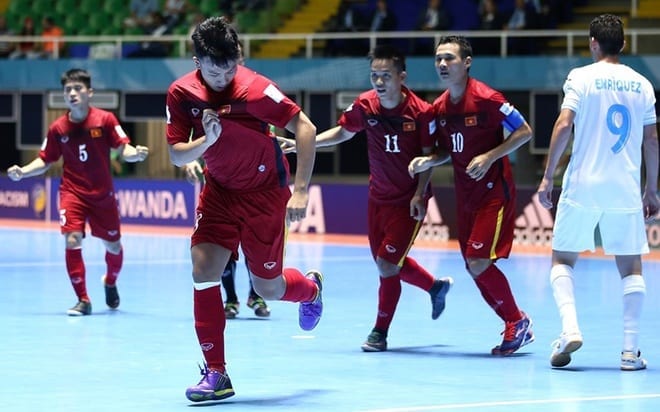 chiến thắng của futsal Việt Nam
