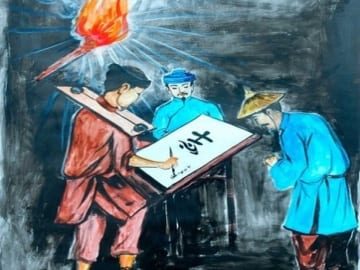 Vẻ đẹp nhân vật Huấn Cao trong Chữ người tử tù