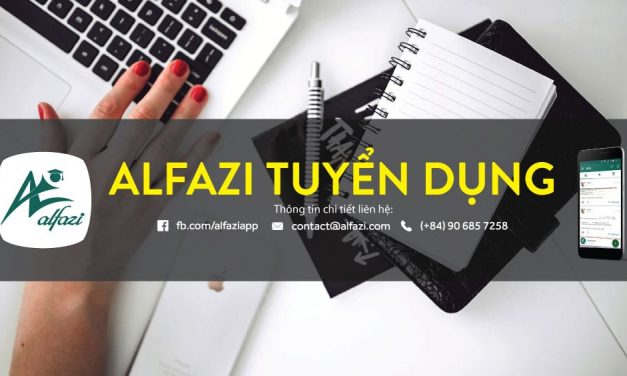 Startup Alfazi Tuyển Thực Tập Sinh 2016
