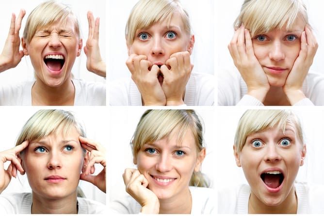 Dễ xúc động dấu hiệu tuyệt vời trong bạn