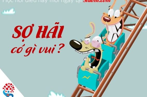 Sợ hãi có gì vui chứ?