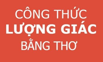 Ghi nhớ công thức Lượng Giác bằng thơ
